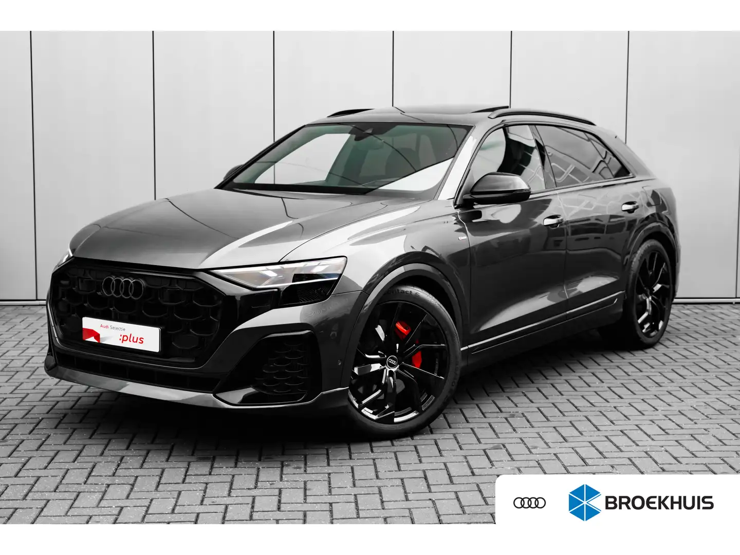 Audi Q8 55 TFSI e quattro Pro Line S Panoramadak | B&O pre Grijs - 1