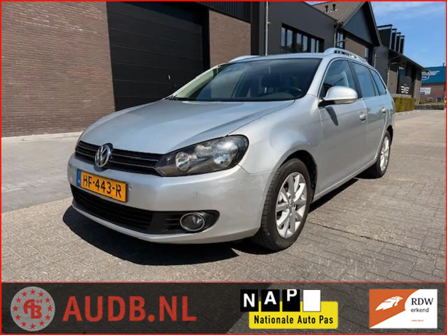 Volkswagen Golf Variant 1.6 TDI Highline BlueMotion| NAVI| NIEUWE APK| LIC Grigio - 1