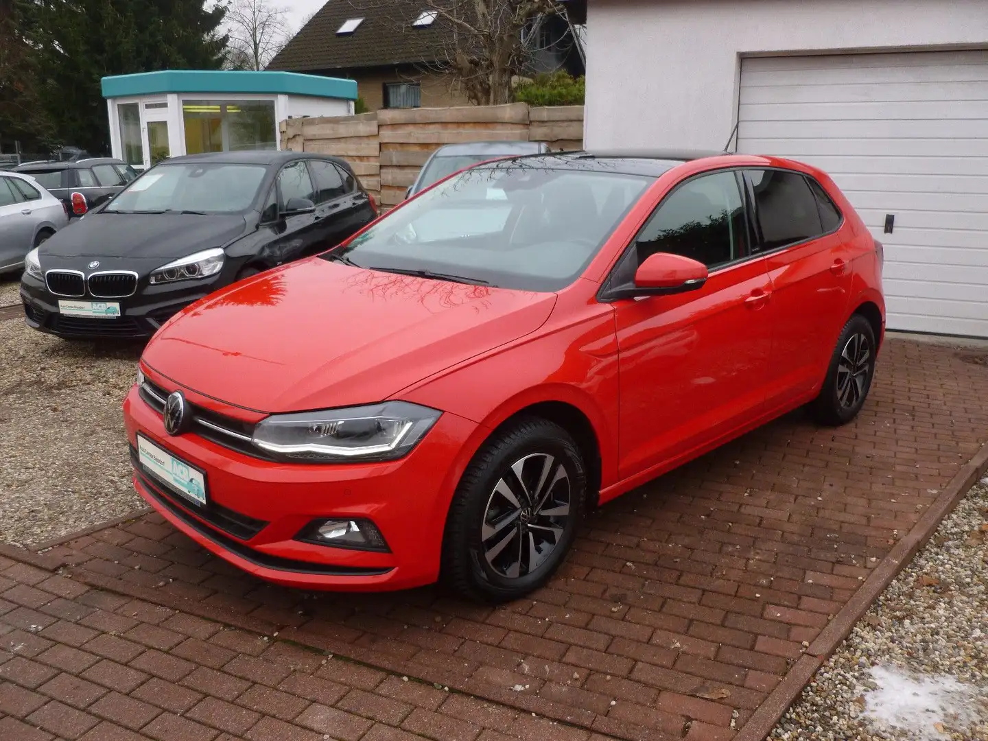 Volkswagen Polo VI United LED/DAB/Pano/Sitzhzg/Allwetter Rojo - 1