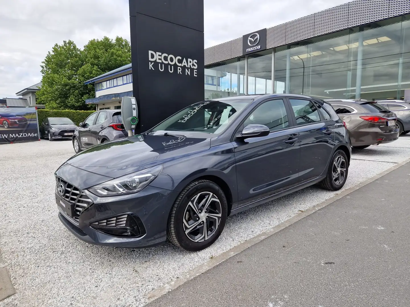 Hyundai i30 1.0 T-GDi/ Zetelverw/ Carplay/ CruiseC Gris - 1