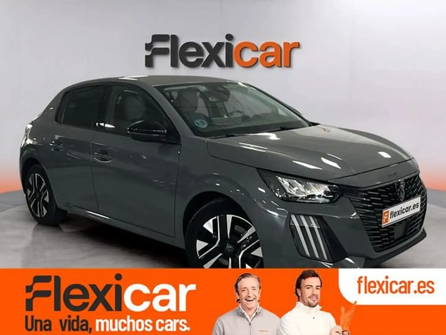 Peugeot 208 Allure Gasolina 100 S&S 6 Vel. MAN Gris - 1