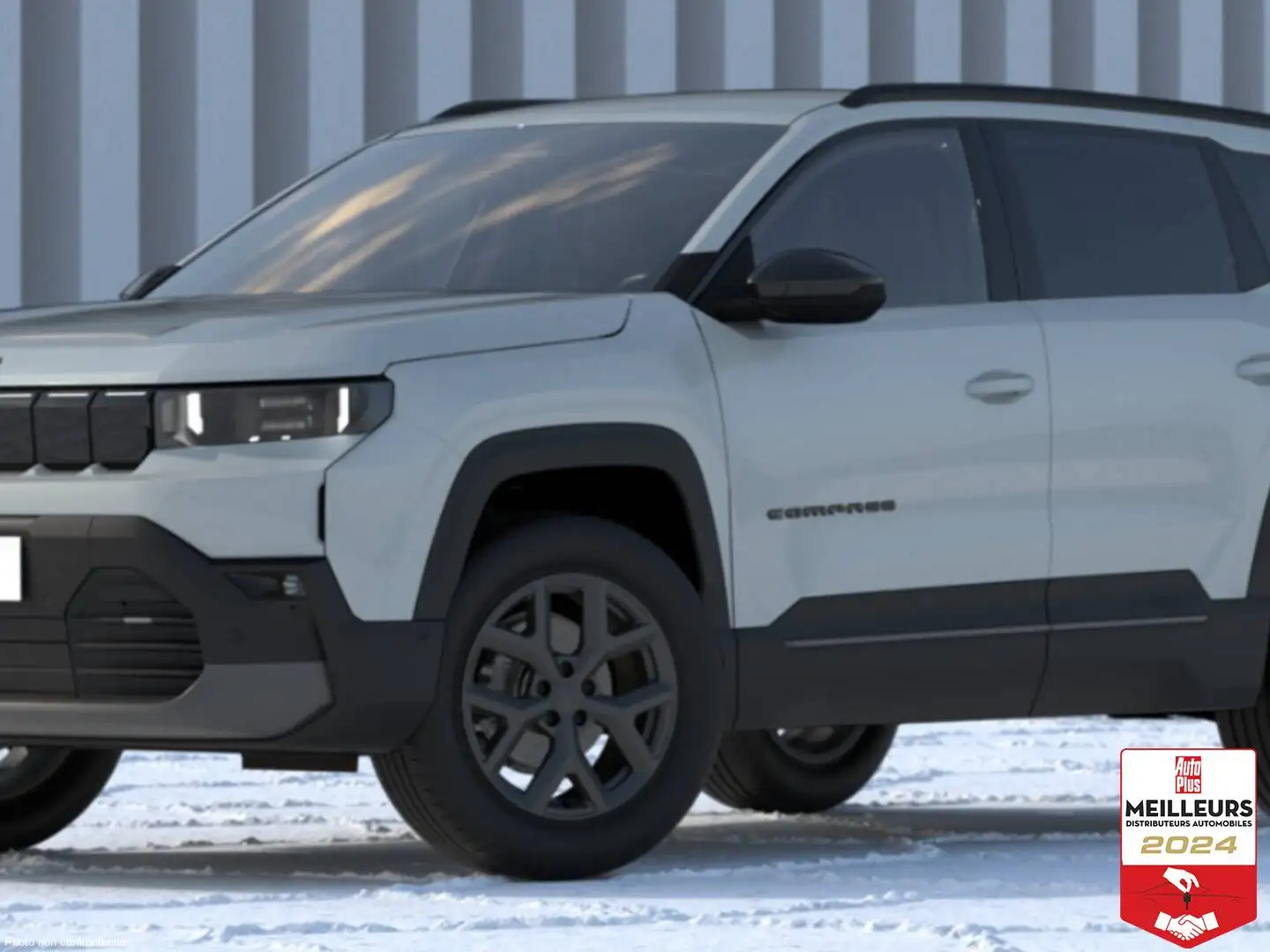 Jeep Compass Turbo 145 e-Hybrid 4x2 First Edition Blanc - 1