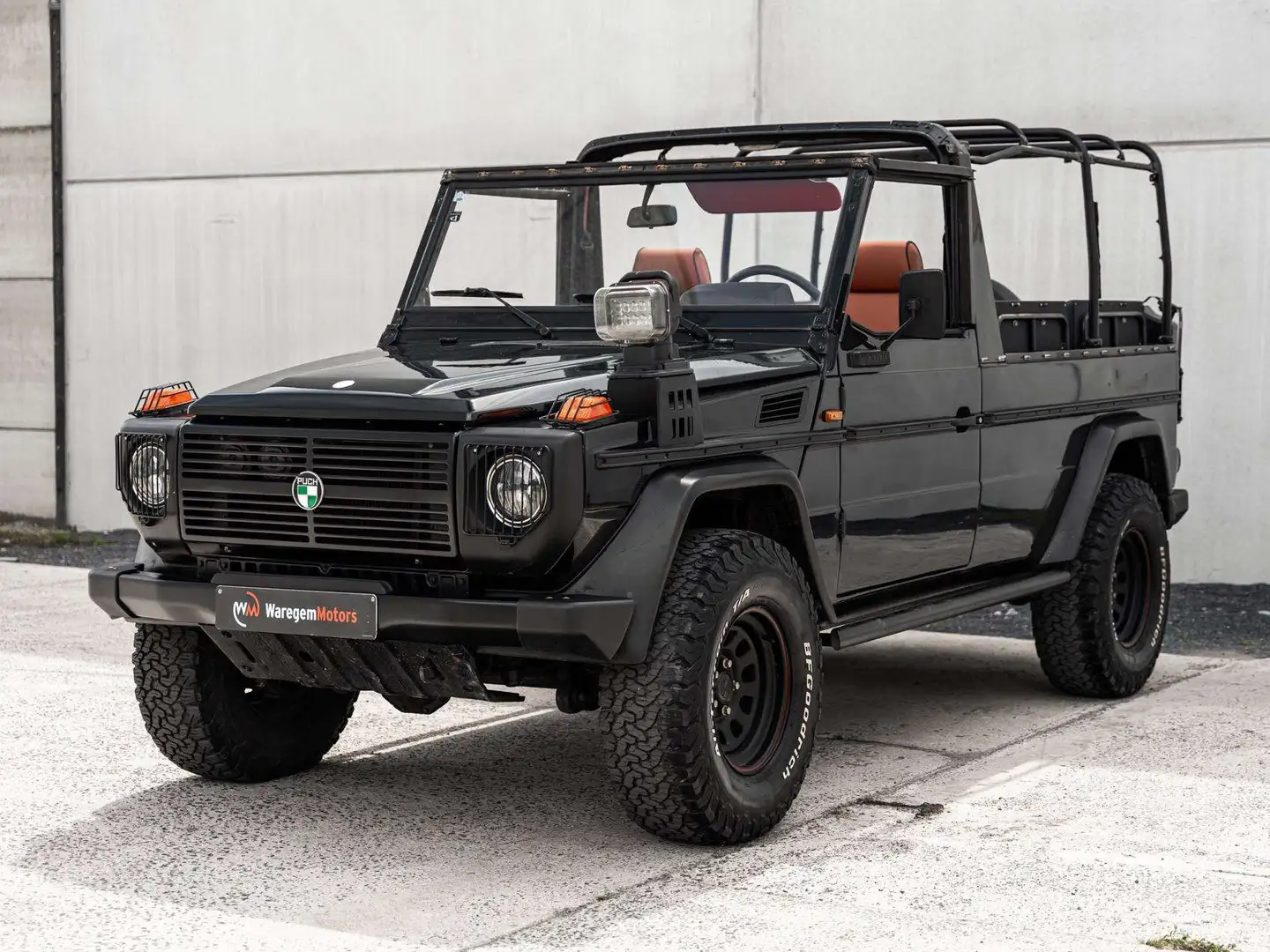 Mercedes-Benz G 300 300 GD Puch Cabrio Brown leather Cabrio 8 seats Noir - 2