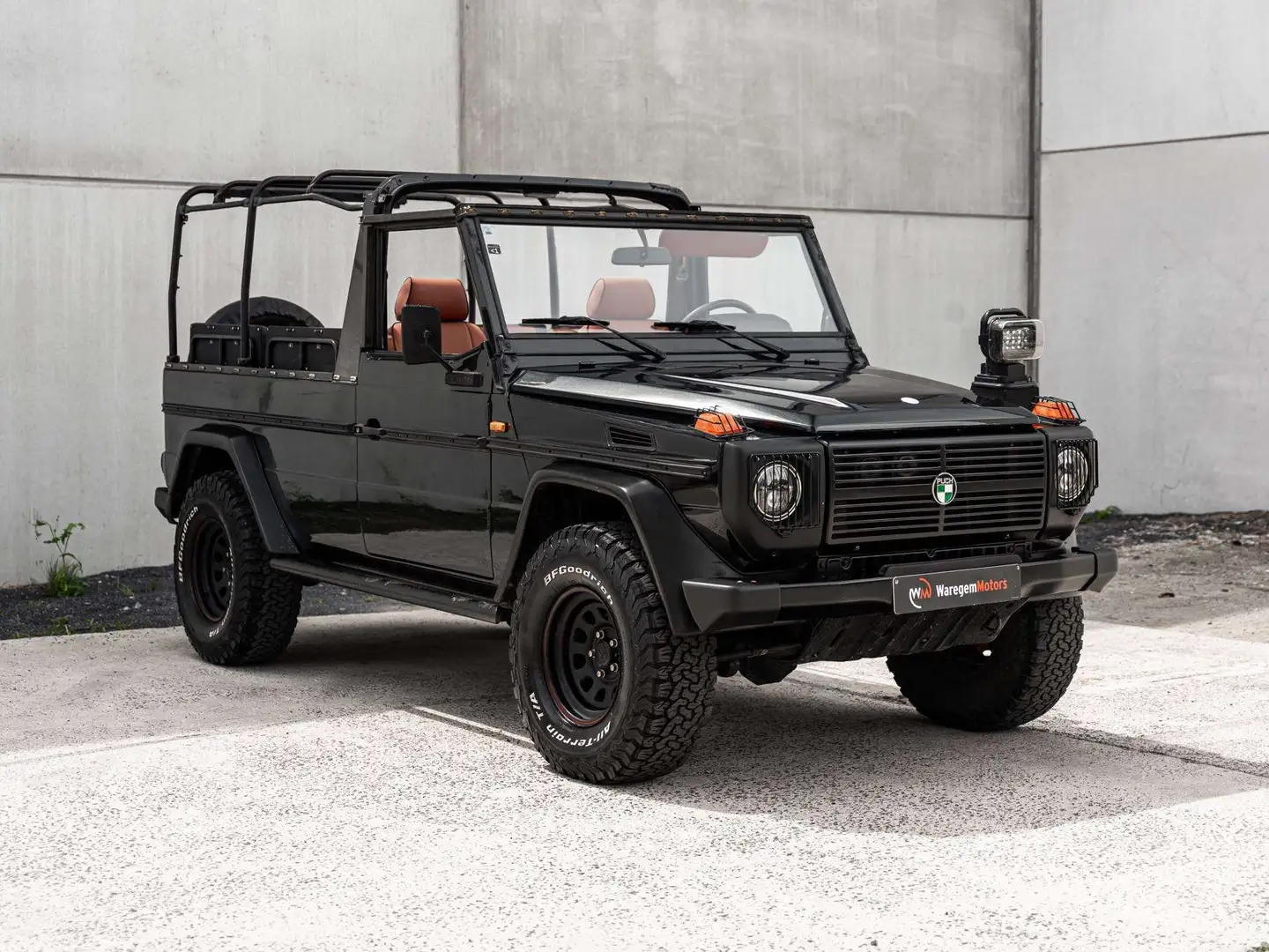 Mercedes-Benz G 300 300 GD Puch Cabrio Brown leather Cabrio 8 seats Noir - 1