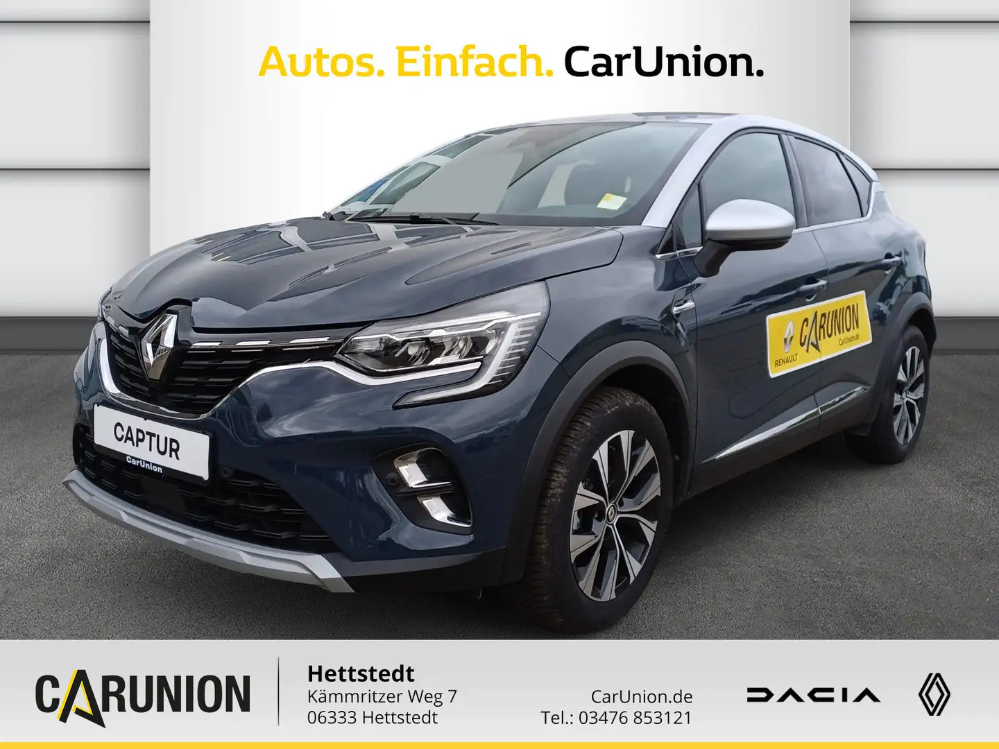Renault Captur TECHNO TCe 140 Navi+Kamera+Sitzheizung Blau - 1