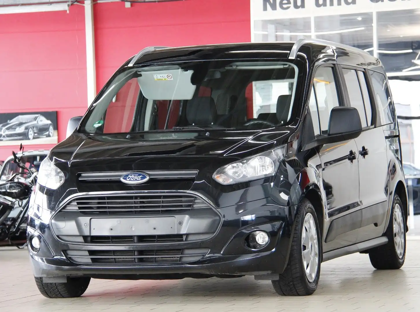 Ford Grand Tourneo GRAND TOURNEO CONNECT 1.6 AUT 7.SiTZE *PANORAMA* Schwarz - 1