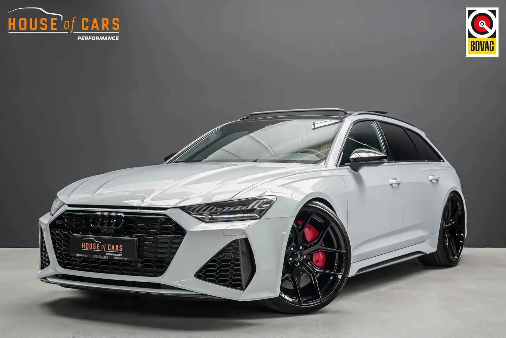 Audi RS6 Avant 4.0 600pk TFSI quattro |Suzuka Grau Audi Exc Grijs - 1