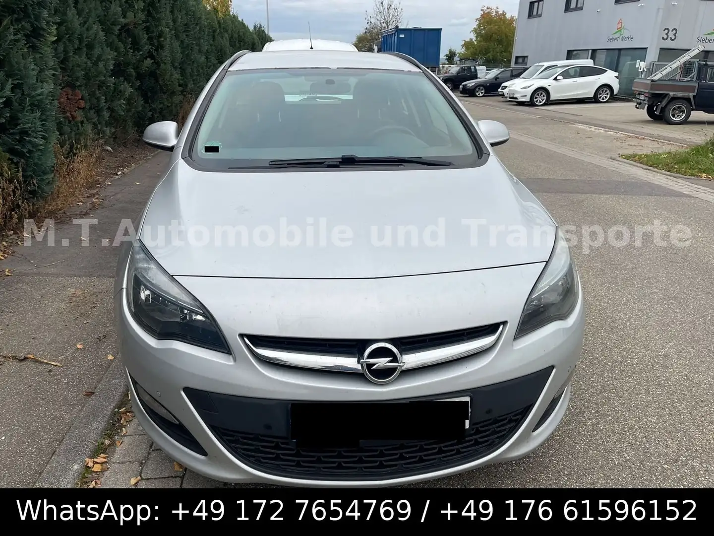 Opel Astra J Selection 1.6Cdti *NAVI*SHZ*KLIMA*PDC* Silber - 2