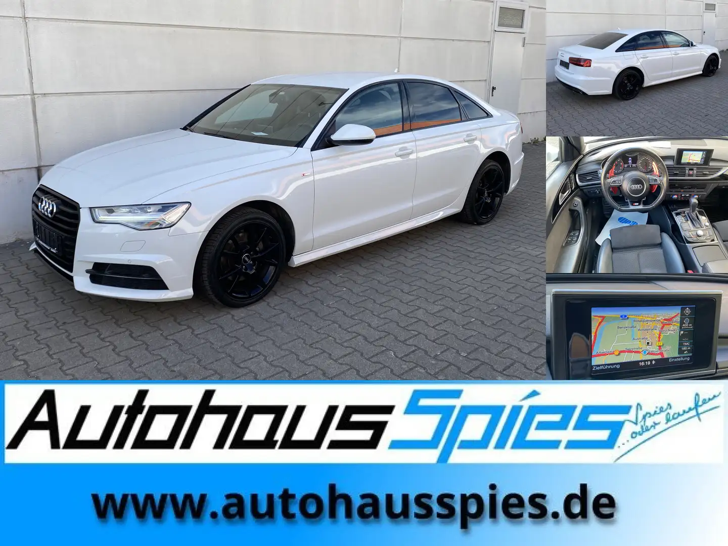 Audi A6 2.0 TDI DSG S-Tronic  S-Line GEWERBE / EXPORT Weiß - 1