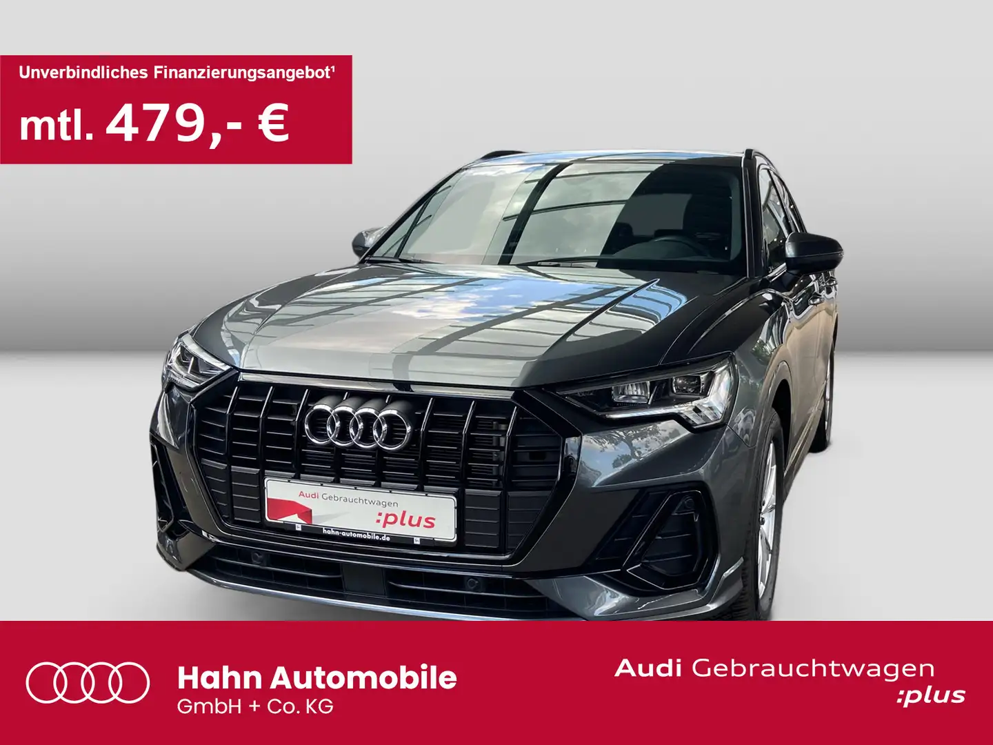 Audi Q3 35TFSI S line S tronic Virtual AHK LED Grau - 1