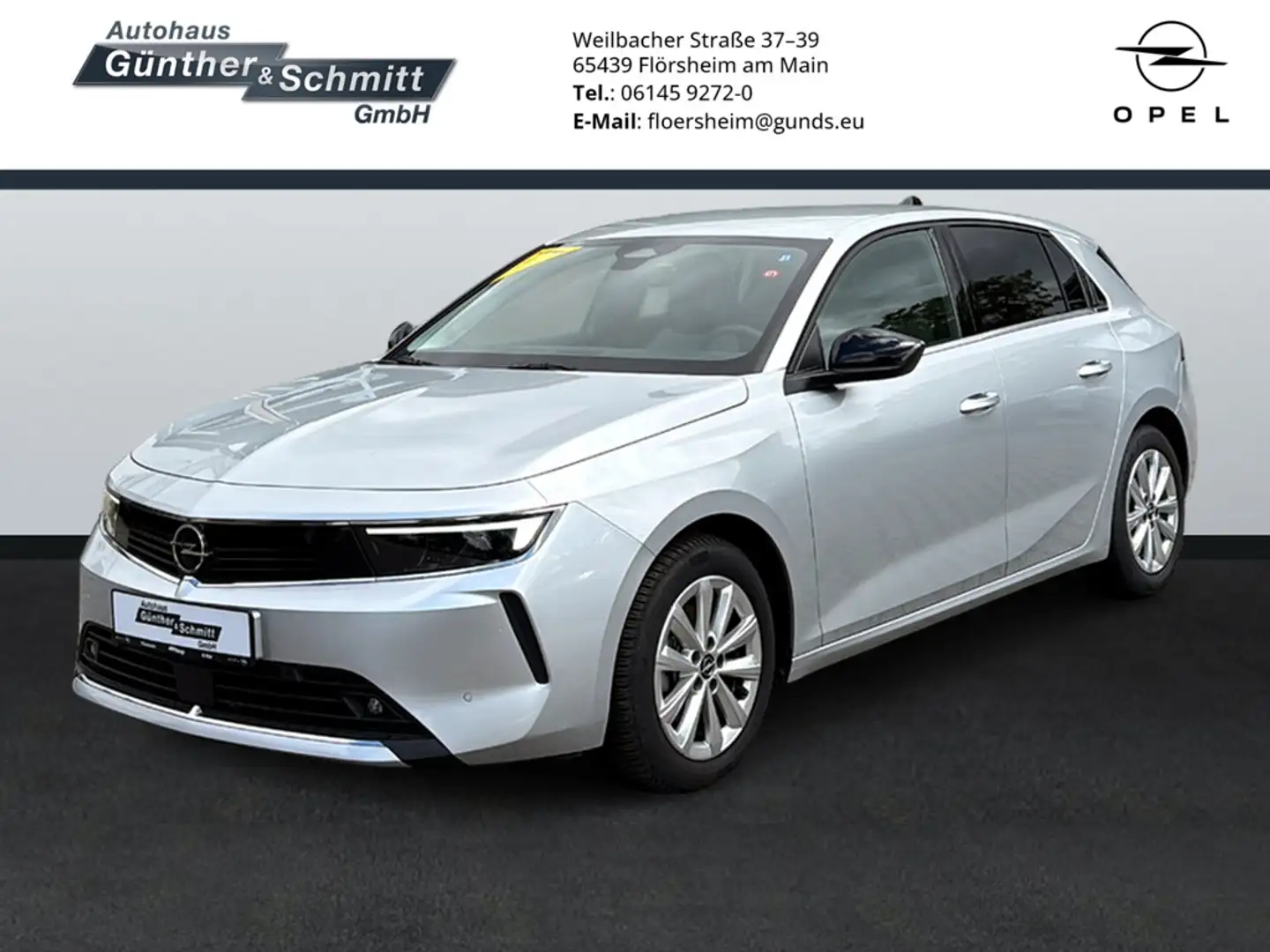 Opel Astra L Lim. 5-trg. 1.2 Elegance PDC SHZ NAVI Argent - 1