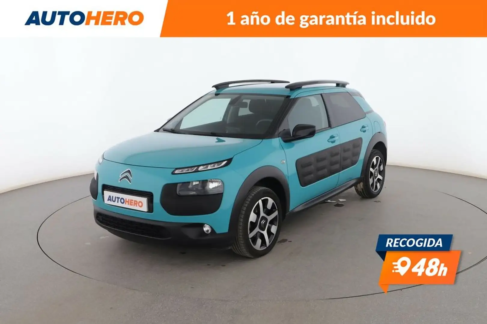 Citroen C4 Cactus 1.6 Blue-HDi Feel Ed Azul - 1