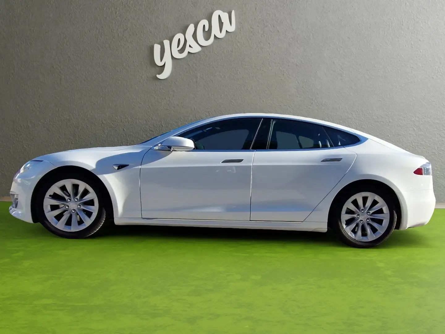 Tesla Model S 90D Allrad inkl. Superchargervertrag! Weiß - 2