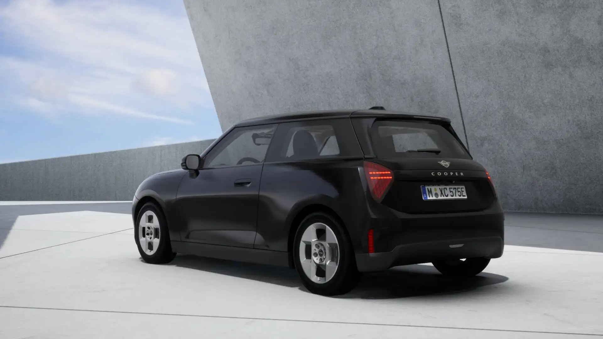 MINI Cooper Hatchback E Essential 40.7 kWh / LED / Parking Ass Zwart - 2