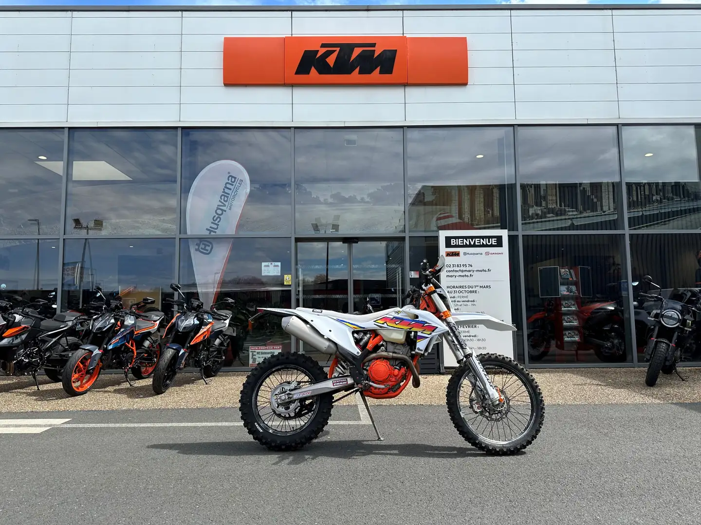 KTM 350 EXC Alb - 1