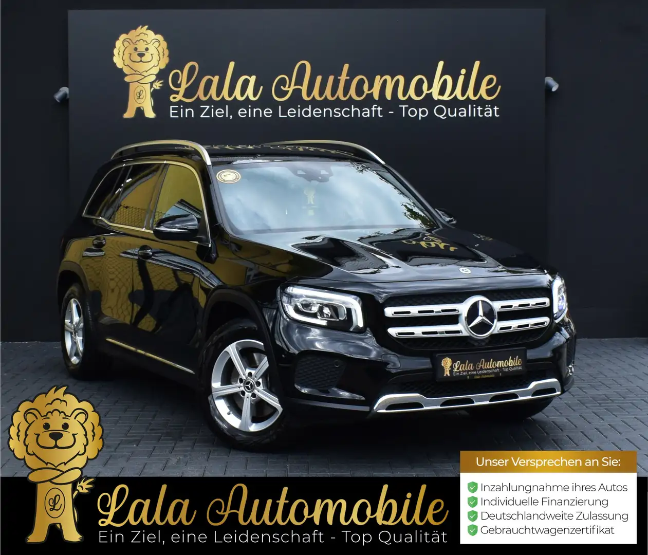 Mercedes-Benz GLB 200 d 8-GANG SHZ KAMERA TEMP KLIMA PDC 8-FACH Noir - 1