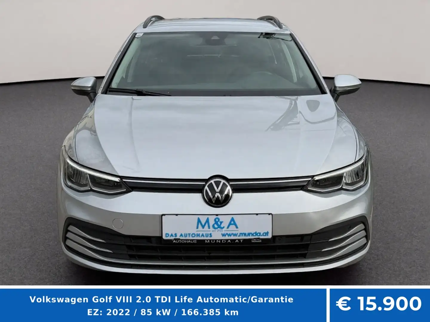 Volkswagen Golf VIII 2.0 TDI Life Automatic/Garantie Silber - 2