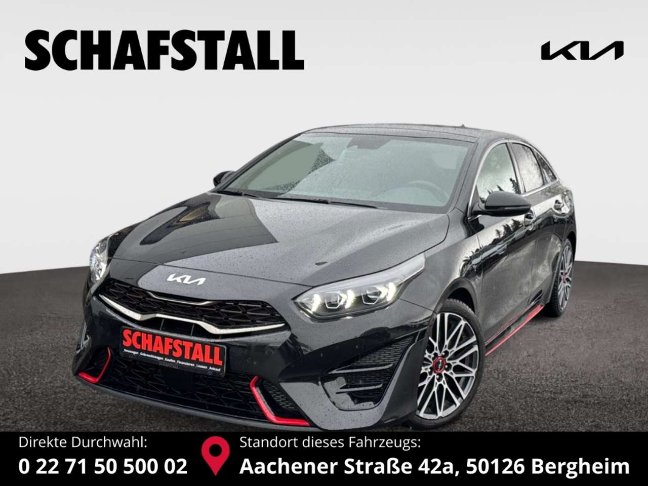 Kia ProCeed / pro_cee'd — Kia ProCeed / pro_cee'd 1.6 T-GDI GT Komfort-Pakte Panorama E Sitze Memory