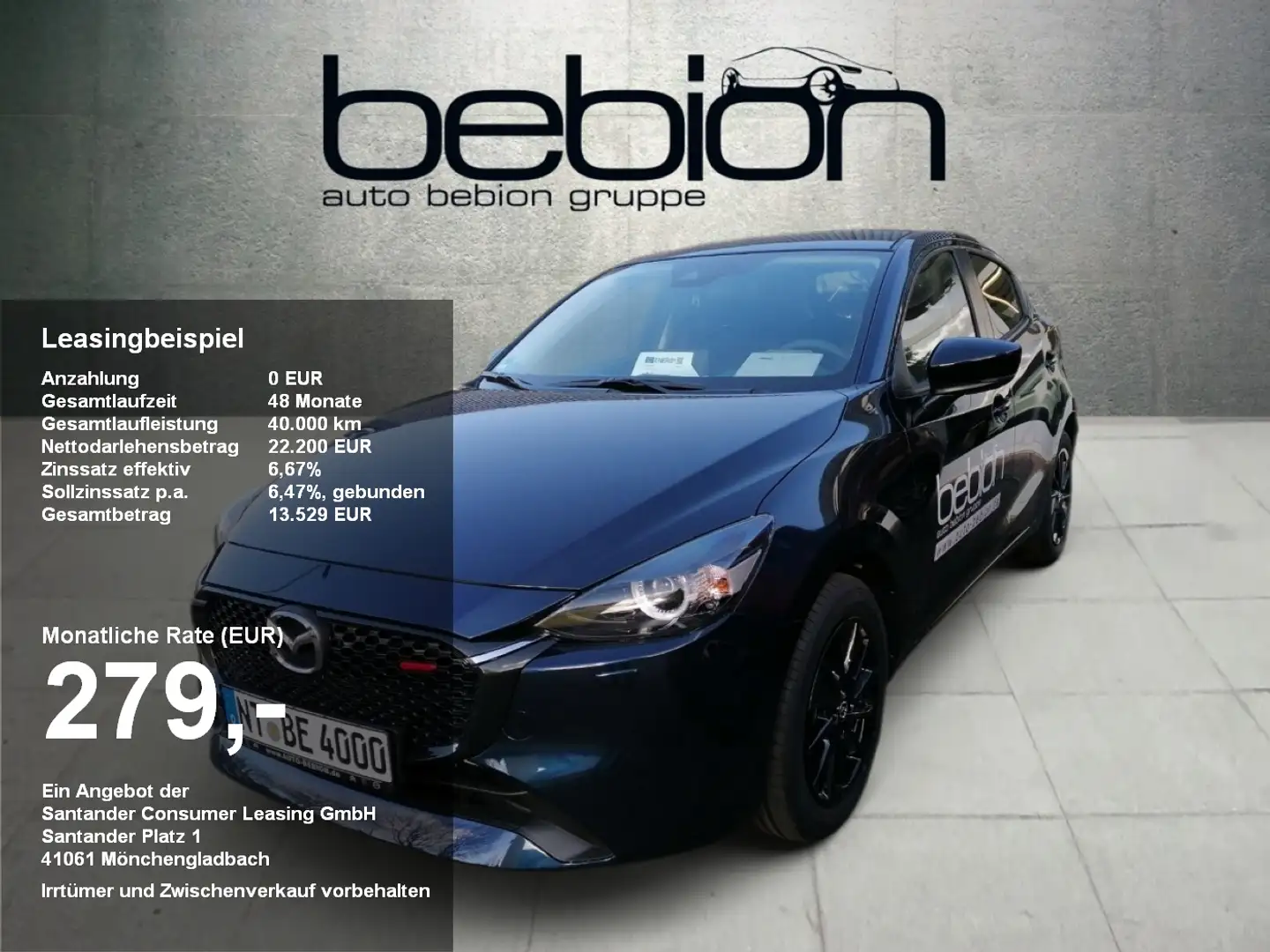 Mazda 2 1.5L e-SKYACTIV G 90ps 6MT Homura Navi LED - 1