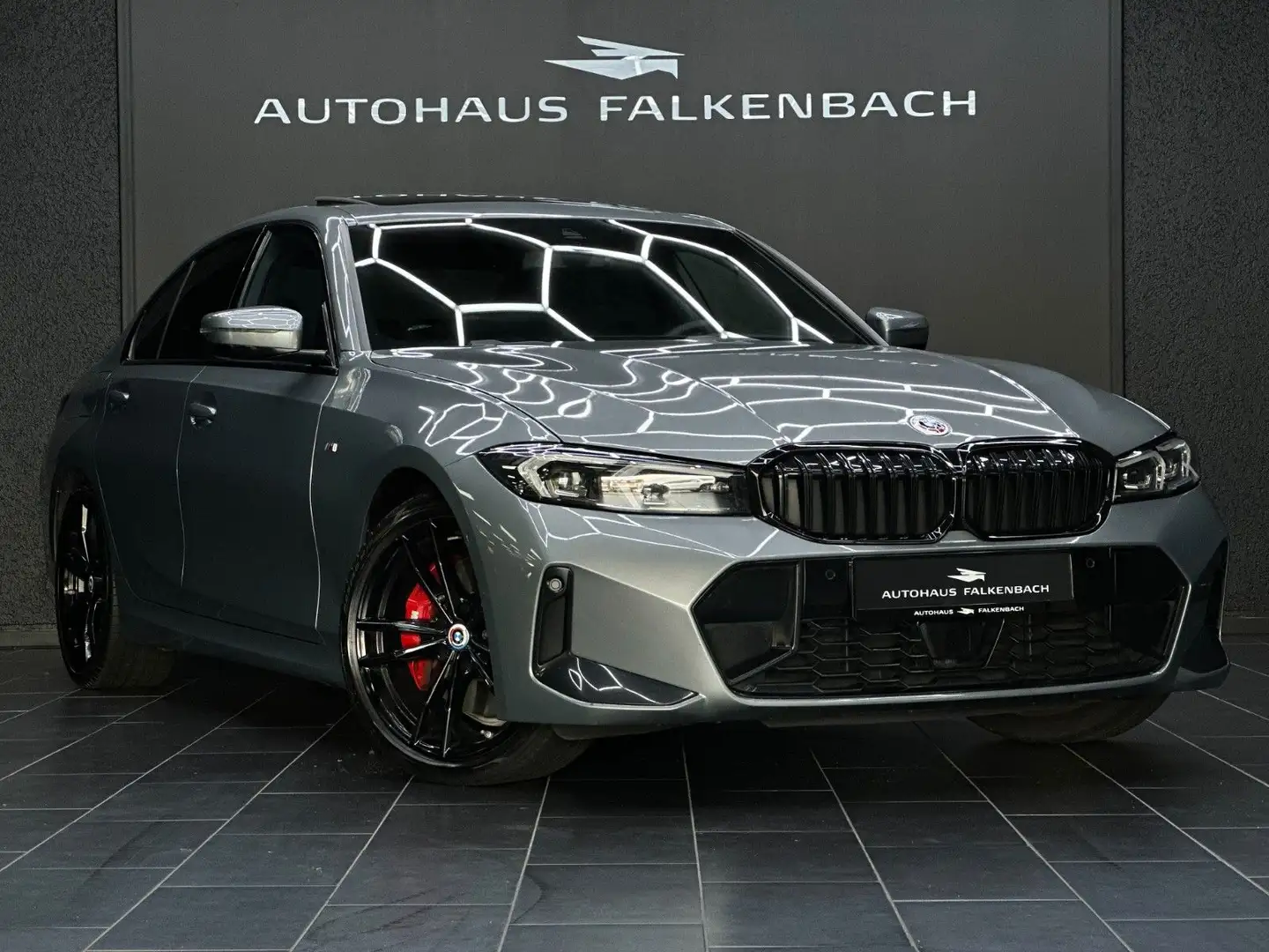 BMW 320 D*LIMO*M SPORT PAKET PRO*HUD*MEMORY*SHD*HK*19 Grau - 1