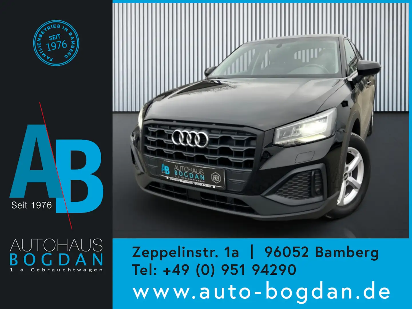 Audi Q2 30 TFSI LED*Android/Apple*SHZ*Tempomat*PDC Schwarz - 1