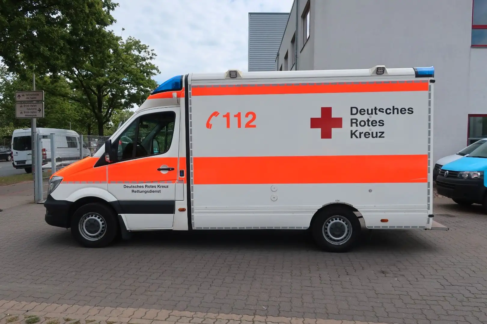 Mercedes-Benz Sprinter II 313 CDI/RTW/KTW/Klima/Automatik Weiß - 2