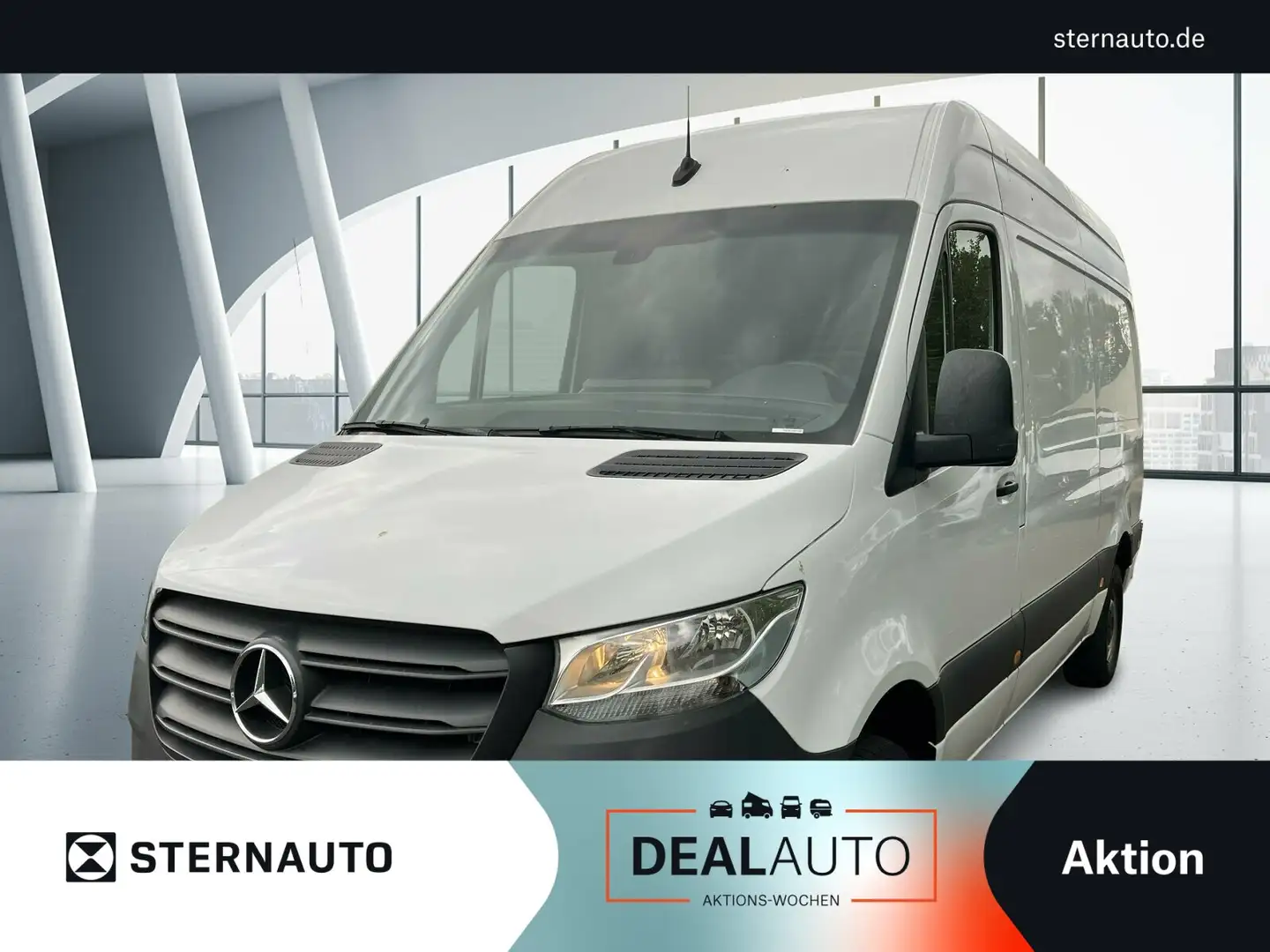 Mercedes-Benz Sprinter 317 KA 36 HD DAB MBUX Klima Kamera Blanc - 1