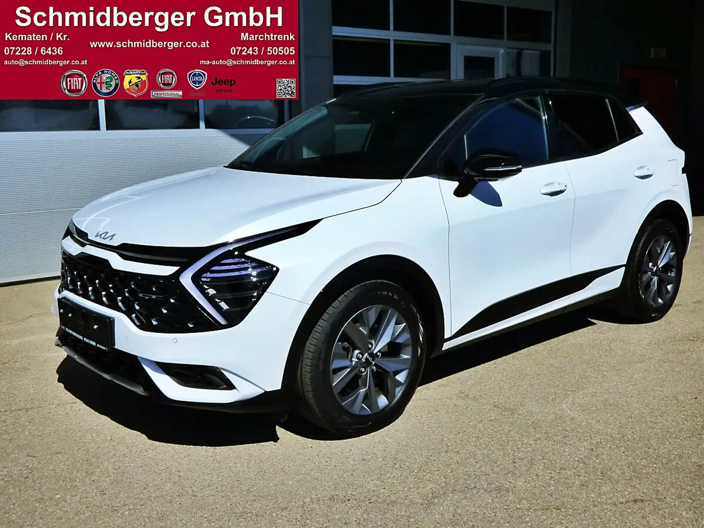 Kia Sportage 1,6 CRDI 48V Launch Edition Pro AWD DCT Weiß - 1