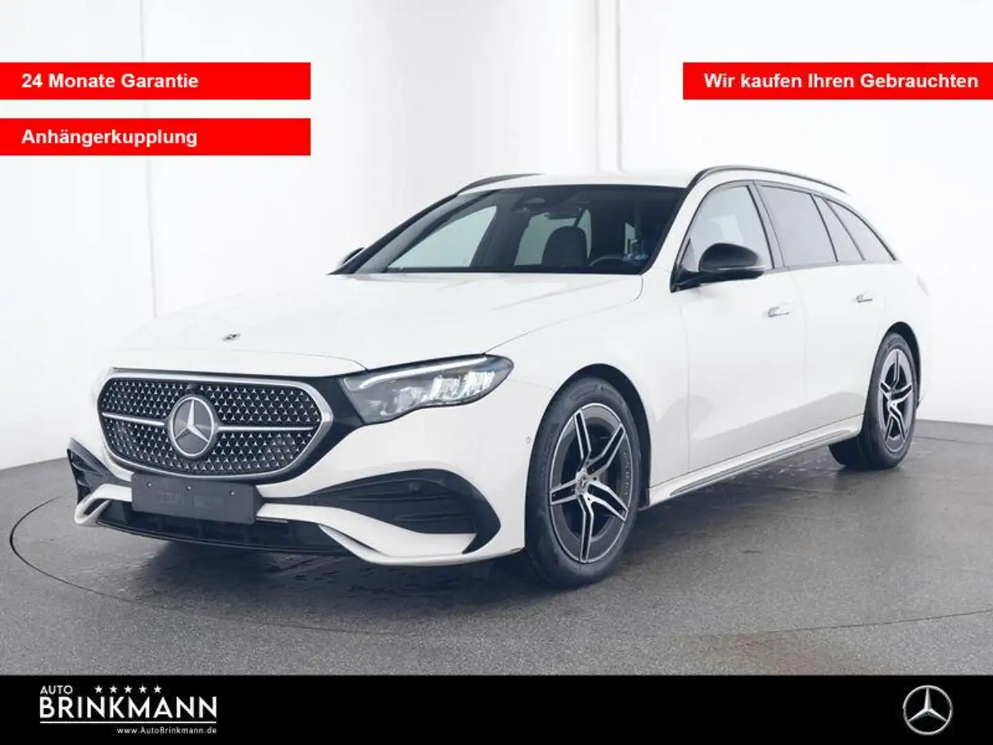 Mercedes-Benz E 220 E 220 d T AMG-LINE/AHK/NIGHT/KAMERA/MBUX-PREMIUM Wit - 1