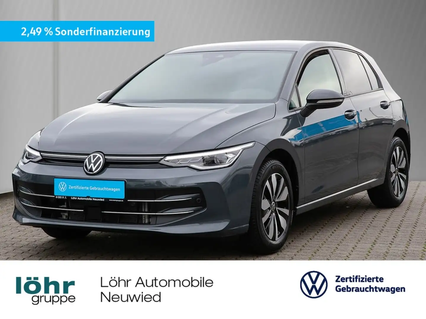 Volkswagen Golf VIII 1.5 TSI GOAL /LED+/Navi/ACC/AHK/DAB+ Grau - 1