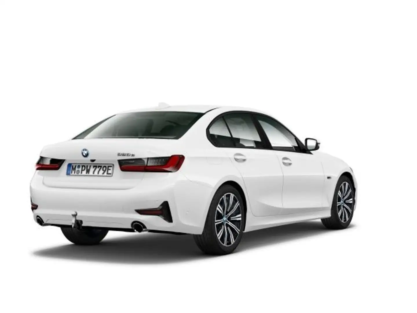 BMW 320 e Advantage Automatik Aut. Klimaaut. AHK HIFI Weiß - 2