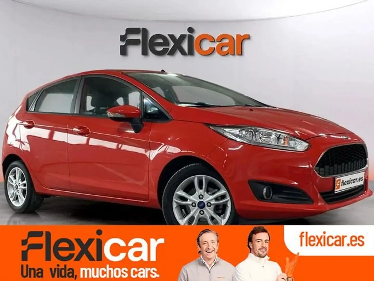 Ford Fiesta 1.5 TDCi Trend 95 Rojo - 1