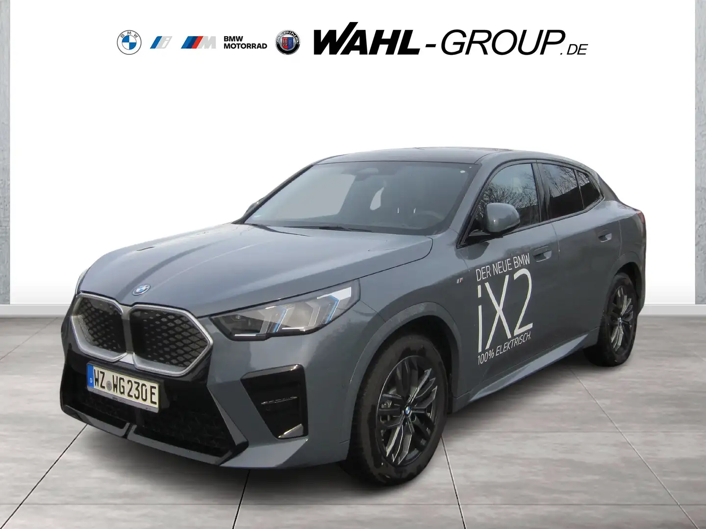 BMW iX2 xDrive30 M Sportpaket Head-Up HK HiFi DAB Gri - 1