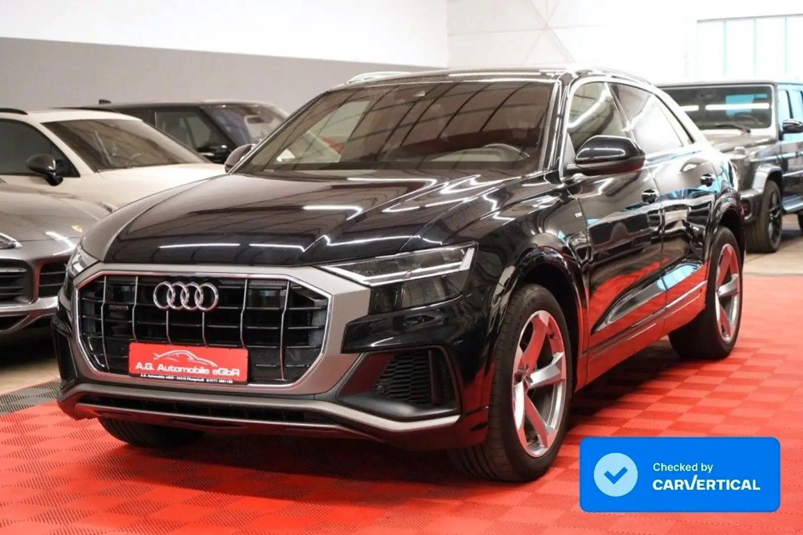 Audi Q8 50 TDI Quattro S-Line Sport *2.Hand*Acc* Schwarz - 1