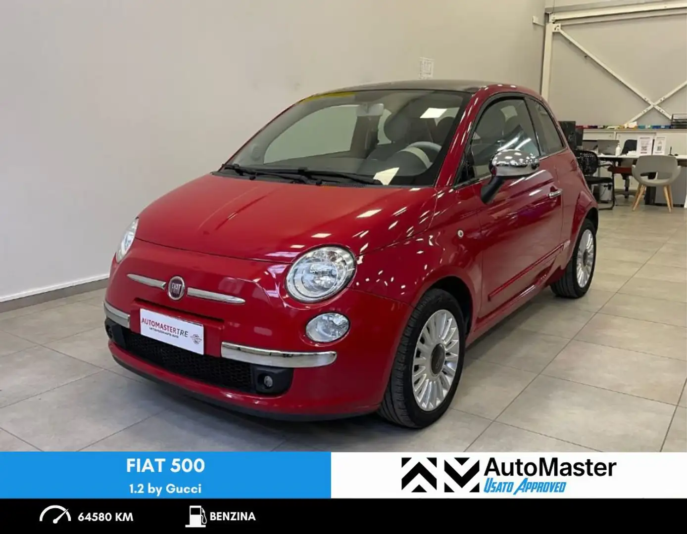 Fiat 500 500 1.2 by Gucci Rosso - 1