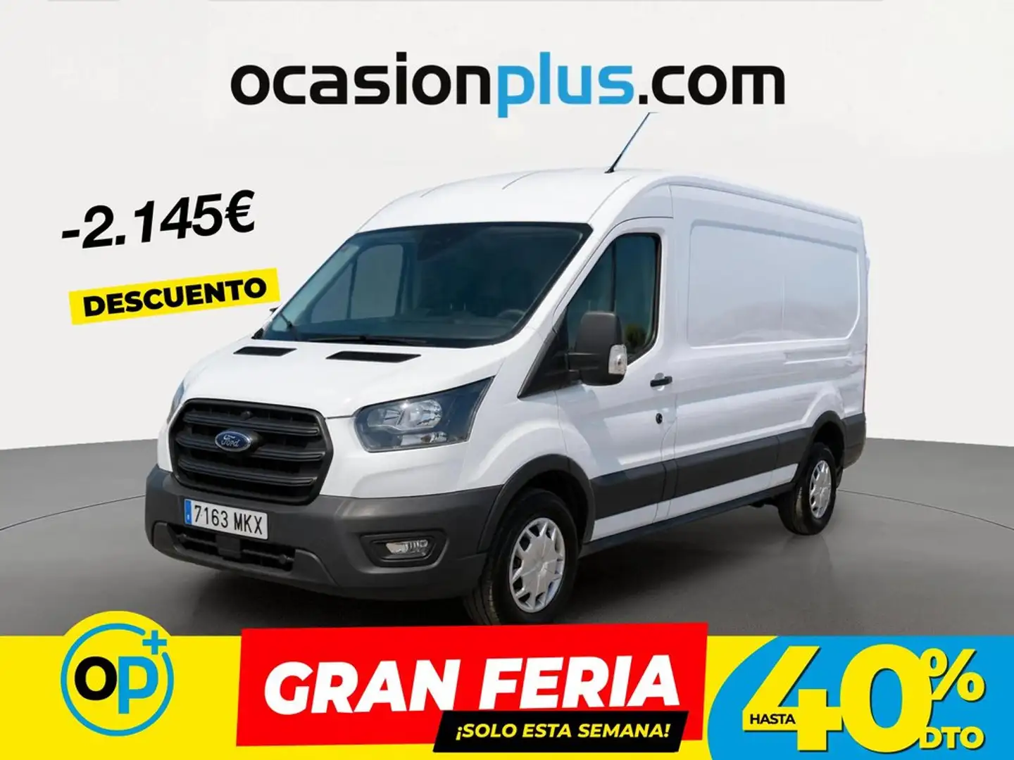 Ford Transit FT 350 L3 Van DCb. Trend 130 Blanco - 1