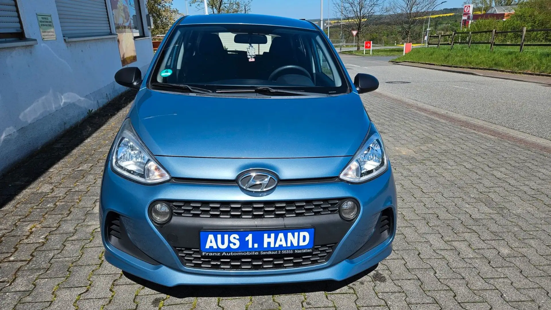 Hyundai i10 Basis, Klima, TÜV NEU Garantie, Bordcomputer Blau - 2