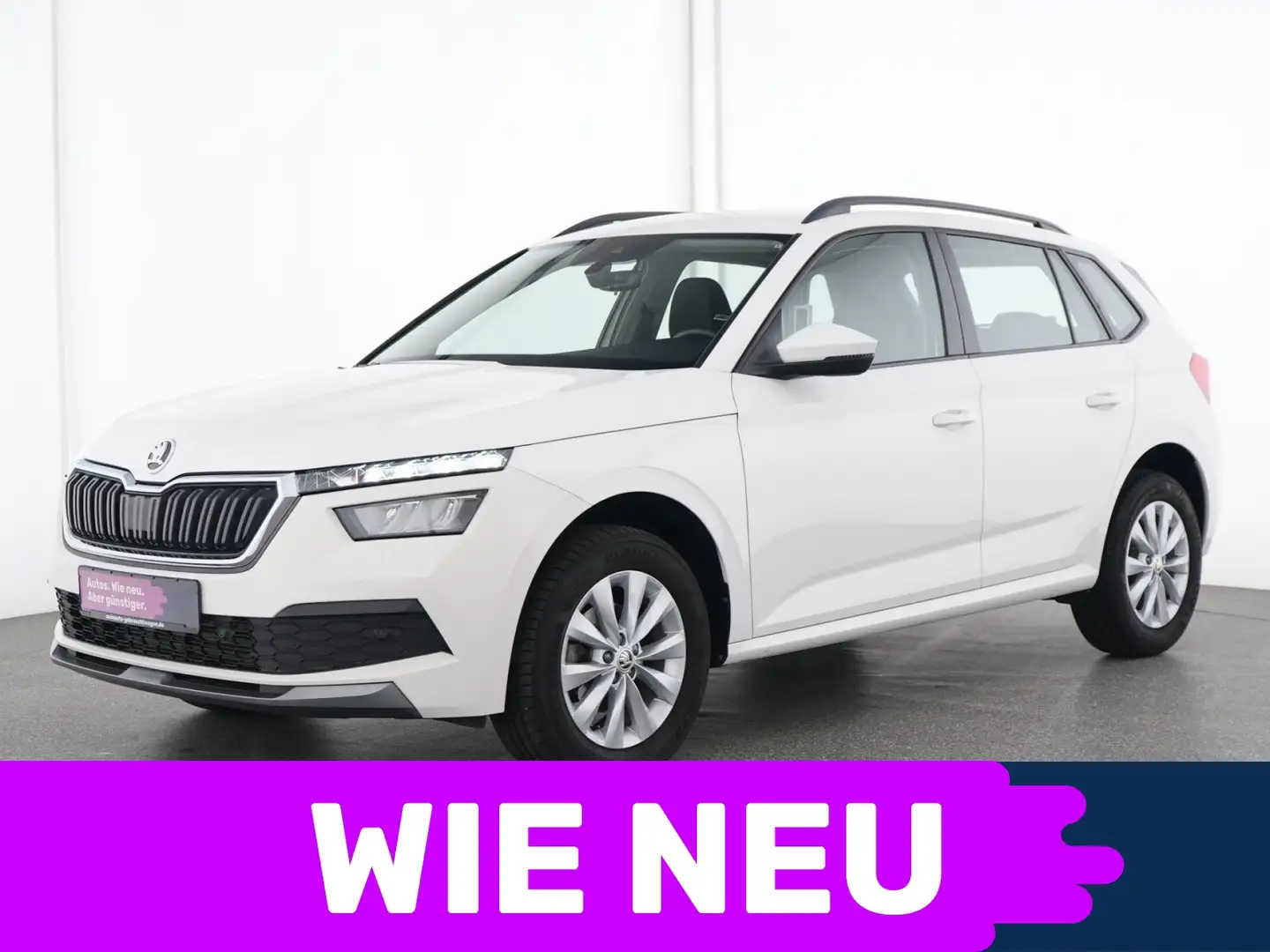 Skoda Kamiq Ambition Business-Paket|Nav|Sitzheizung|PDC Weiß - 1