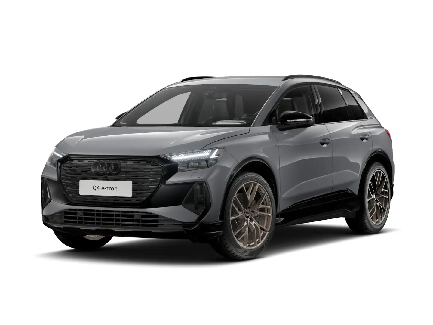 Audi Q4 e-tron 45 S line Edition AHK MATRIX Grau - 1