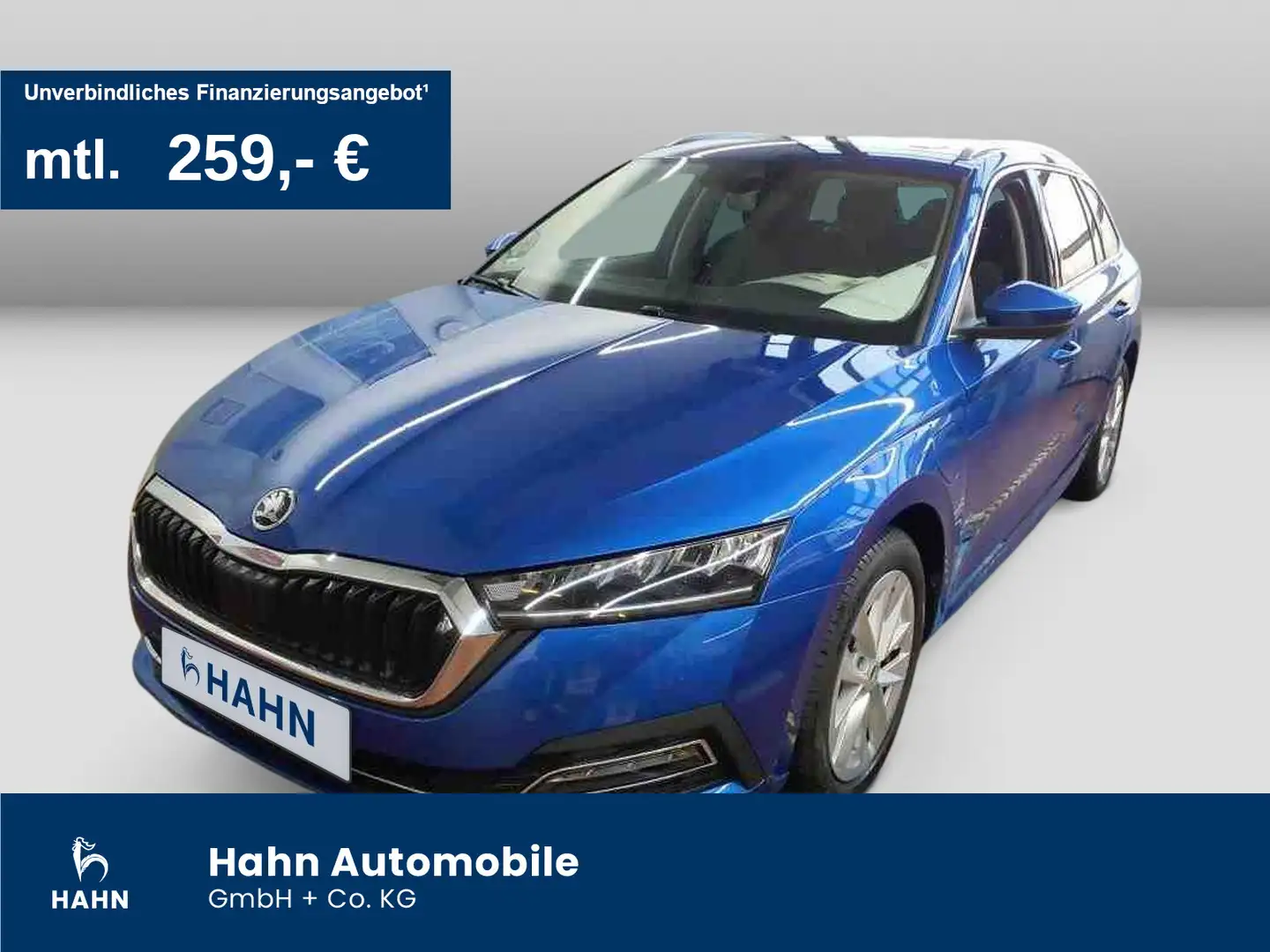 Skoda Octavia Combi 1.4TSI iV DSG Style Cam HuD Navi Bleu - 1