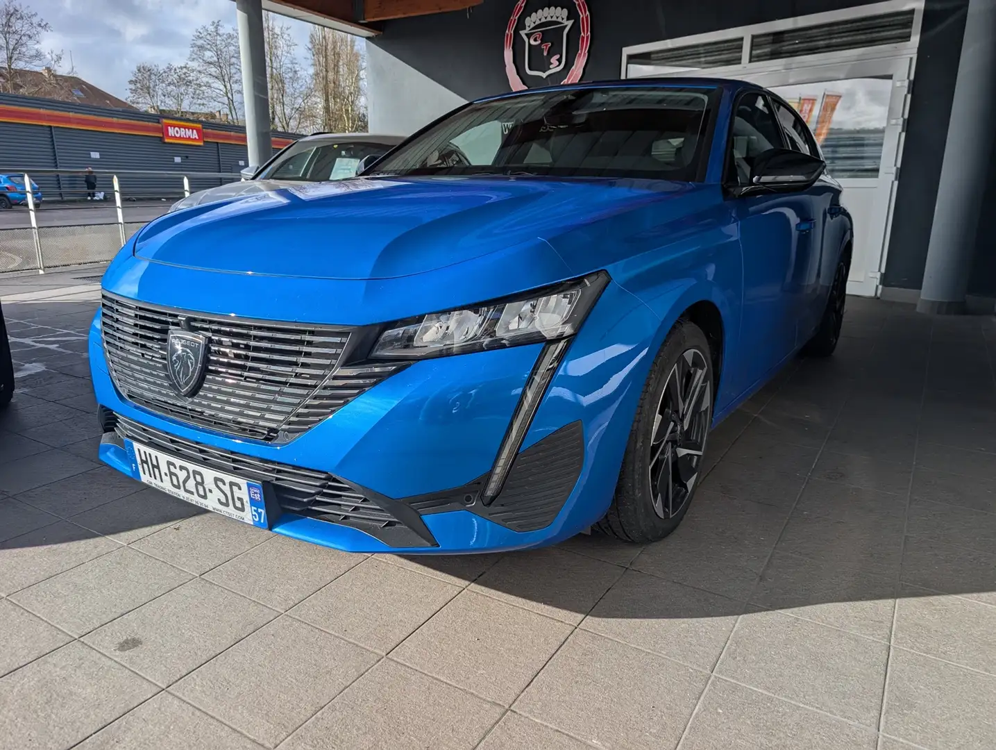 Peugeot 308 PHEV 180CH ALLURE PACK E-EAT8 Blau - 1