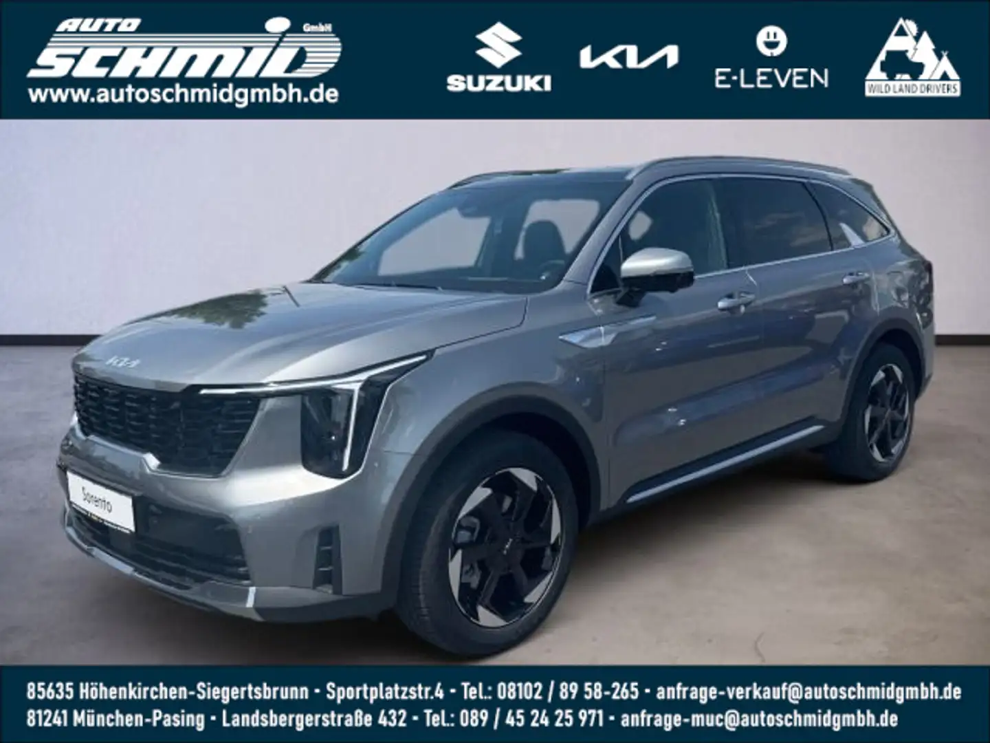 Kia Sorento SORENTO PE 1.6T PHEV AWD PLAT 7S NAP PR Grau - 1
