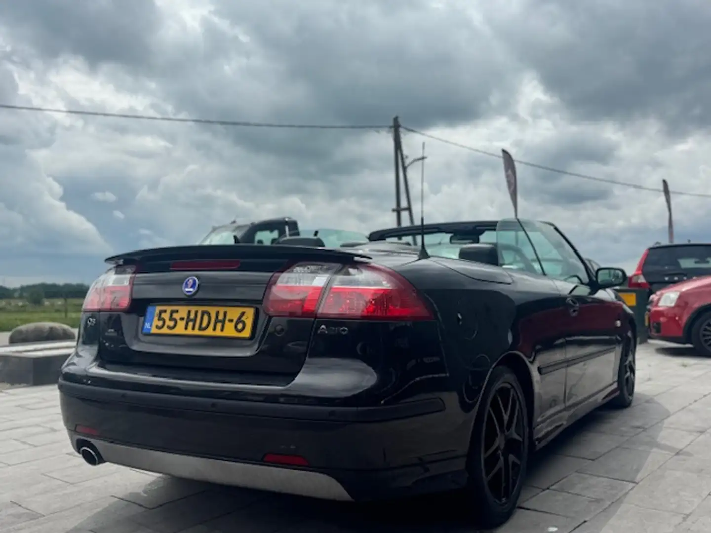 Saab 9-3 Cabrio 2.0T Aero AUTOMAAT! Negro - 2