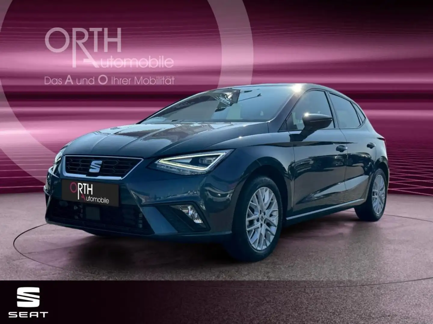 SEAT Ibiza 1,0TSI DSG FR NAVI SHZ DAB LED ACC SPURASSI Grau - 1