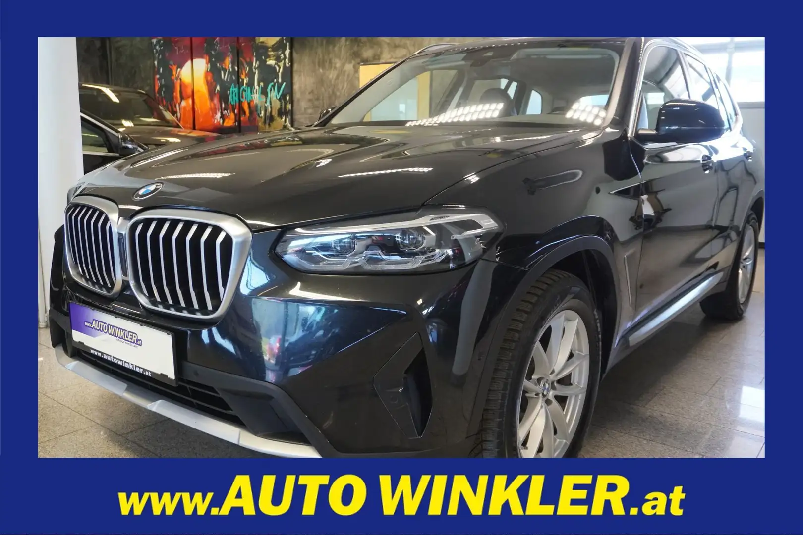 BMW X3 xDrive 20d 48V Aut. MY23/LED/Navi Prof./Kamera Schwarz - 1