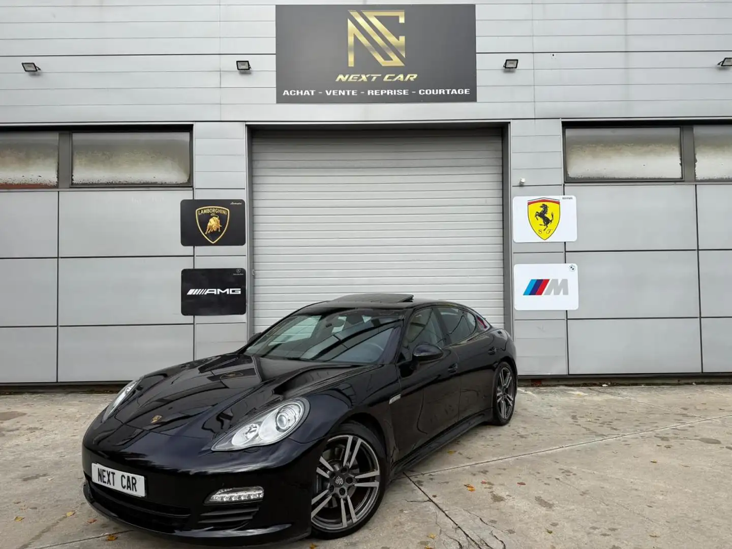 Porsche Panamera diesel 3.0 V6 tdi 250 Noir - 1