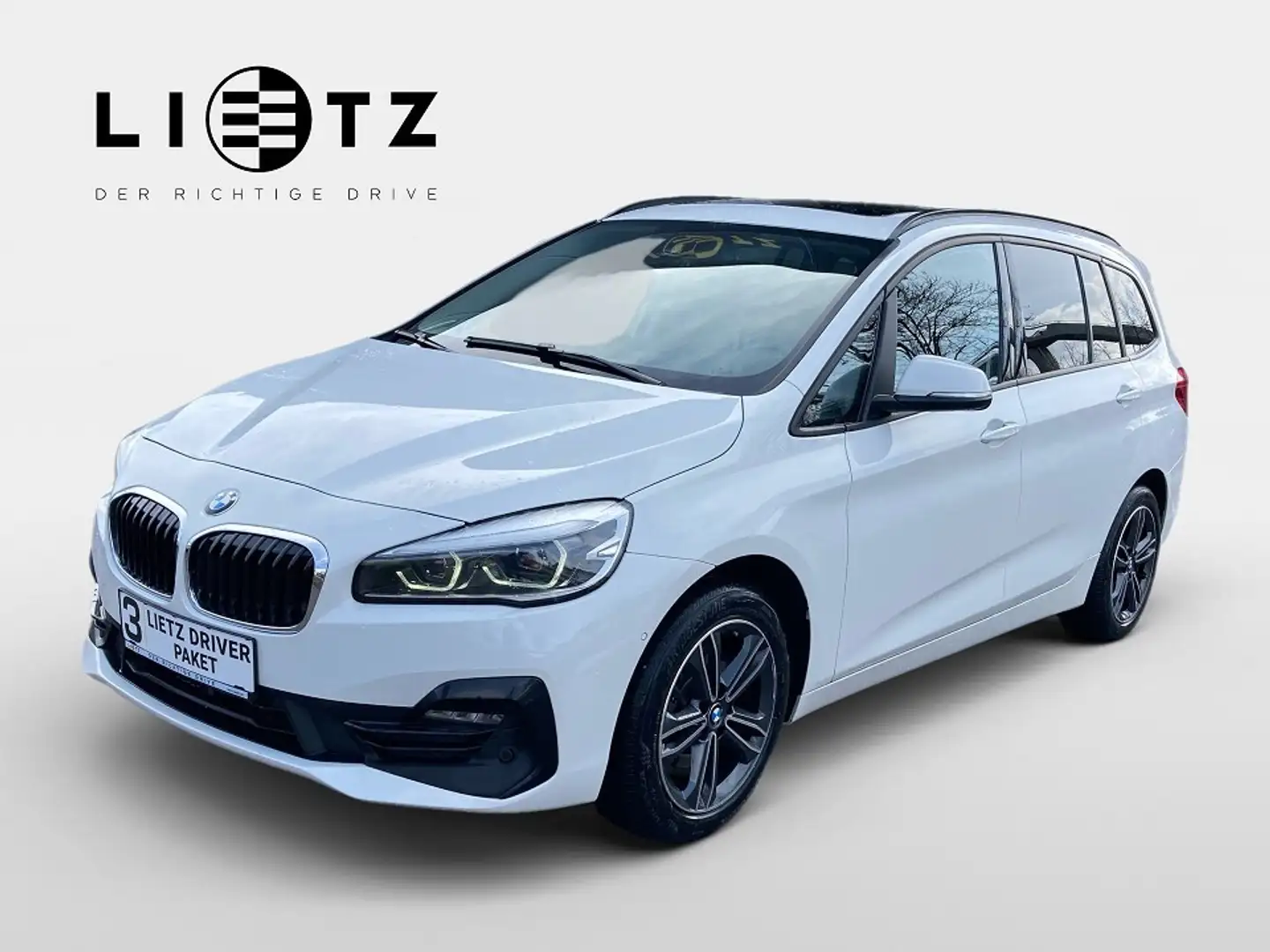 BMW 218 d Gran Tourer (F46) Sport Line 8 Gang Weiß - 1