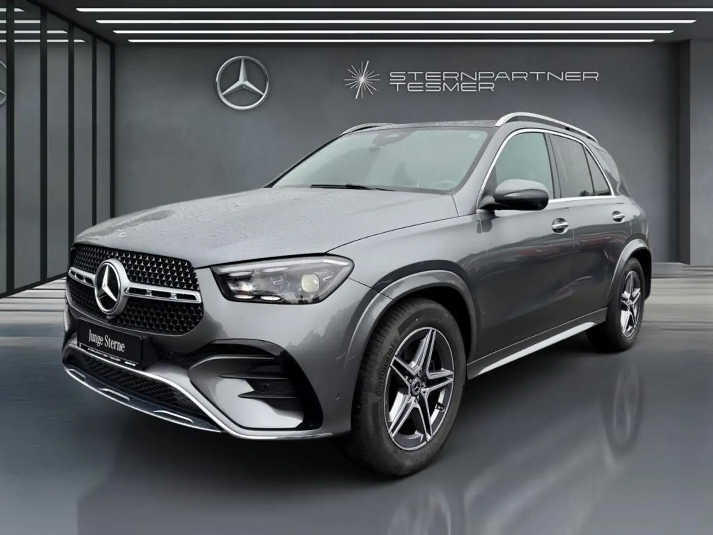 Mercedes-Benz GLE 300 d 4M AMG, MBEAM,BURM,StHz,PANO,AIRM,AHK Grau - 1