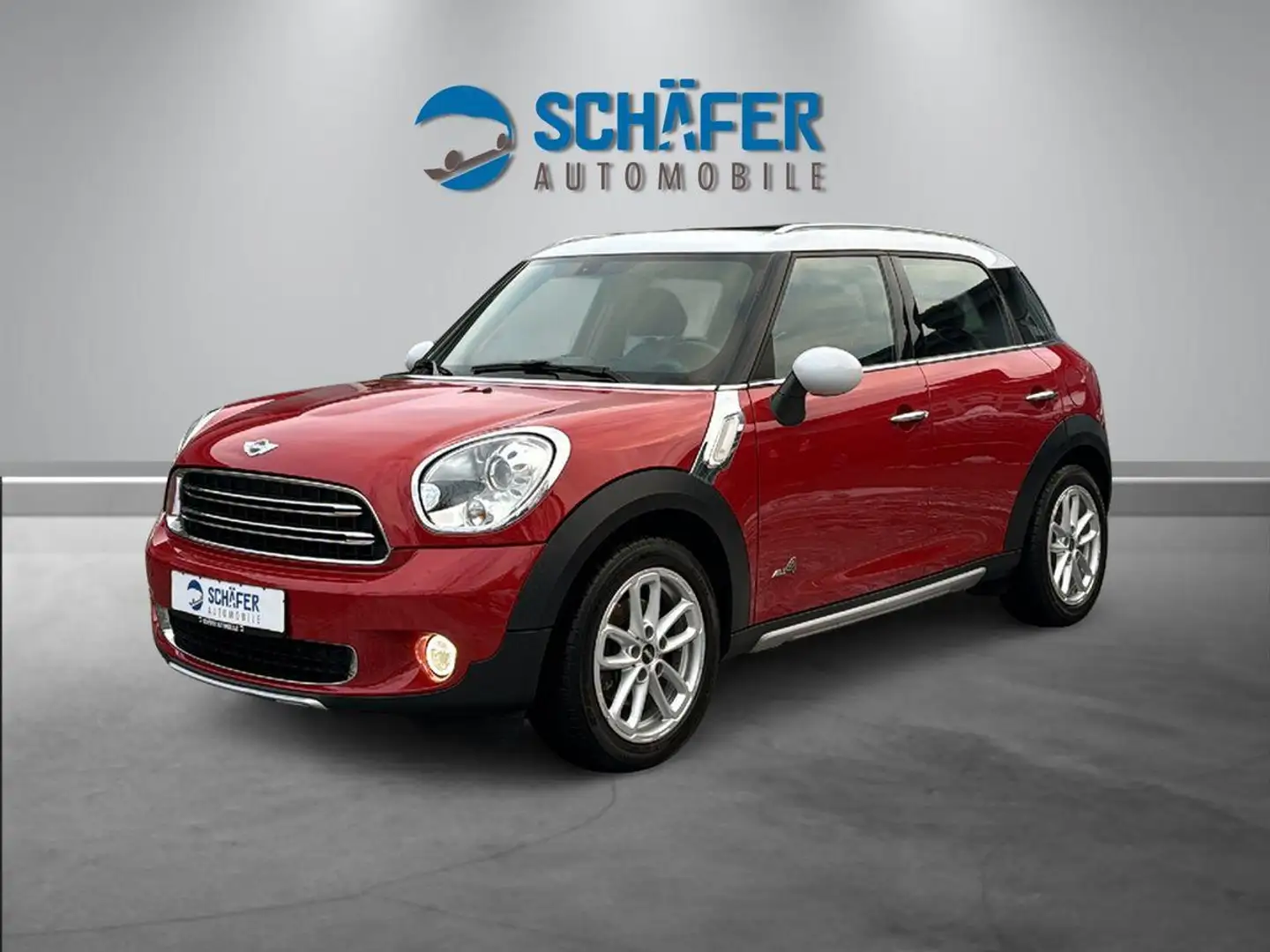 MINI Cooper D Countryman 1.6 All4 #XEN #NAV #PANO Rot - 1