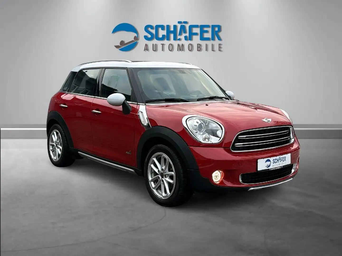 MINI Cooper D Countryman 1.6 All4 #XEN #NAV #PANO Rot - 2